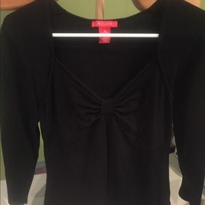 Sexy black long sleeve